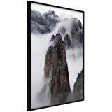  Poster - Clouds Pierced by Mountain Peaks 40x60 Cijene