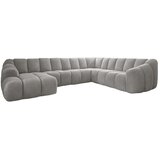 Miuform Svijetlo siva kutna garnitura (s desnim kutom/u obliku slova "U") Shell – | shoptok.hr