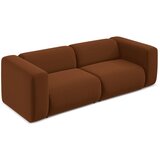 Makamii Narančasta/smeđa baršunasti sofa 228 cm Ekahi – | shoptok.hr