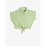 Koton Shirt - Green - Regular fit Cene