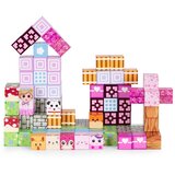  Set magnetnih konstrukcijskih kockica za djecu, 113 dijelova | shoptok.hr