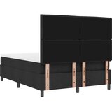  s opruga kutije s uzglavljem Crna 140 x 190 cm tkanina | shoptok.hr