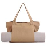 INF Torba za jogo iz platna za ženske, torba za nošenje joge na prostem Beige, (22111095) | Shoptok.si