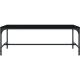  Stolić za kavu crni 100 x 50 x 35 cm od konstruiranog drva | shoptok.hr