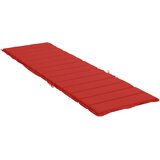  Jastuk za ležaljku crveni 200 x 50 x 3 cm od tkanine Oxford | Eponuda.com