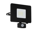 Eglo Faedo 3 vanjska/reflektor, led, 30w, sa senzorom, crna | shoptok.hr
