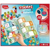 Maped Creative Set dječjih žigova Creativ, motivi slova i životinja 52/1 | shoptok.hr