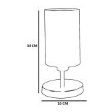 Opviq Stona lampa E27 Grlo, Crno-siva | Eponuda.ba