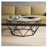 Hanah home Diamond Klub sto, 90x38x90cm, Bijeli | Eponuda.ba