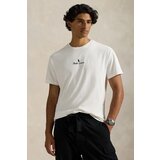 Polo Ralph Lauren Pamučna majica boja: bež, s aplikacijom, 710981370 | shoptok.hr