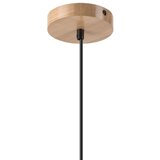 Viseći luster na sajli HARMONY 1xE27/15W/230V, prečnik 30 cm, bela/hrast | Eponuda.com