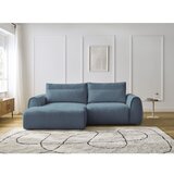 Bobochic Paris Modra kotna sedežna garnitura Aden – | Shoptok.si