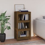 vidaXL Ormarić za knjige boja meda 50x35x97 cm od masivne borovine Cijene