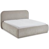Meise Möbel Bež tapecirani bračni krevet s prostorom za odlaganje s podnicom 160x200 cm Soma – | shoptok.hr