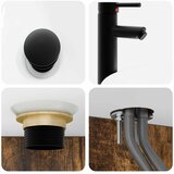  Set namještaja za kupaonicu 5 kom. Dimljeni hrast | shoptok.hr