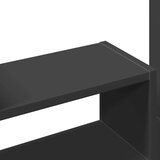  Organizator za pisalno mizo črn 38,5x17x39 cm inženirski les, (21413957) | Shoptok.si