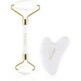 Palsar7 Massage Roller and Guasha White Jade valjak za masažu za lice i pomagalo za masažu Cijene
