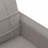  Fotelja smeđesiva 60 cm od tkanine | shoptok.hr