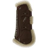 Kentucky Horsewear Skakalni ščitniki vegan Sheepskin bamboo Elastic, brown - M Cene