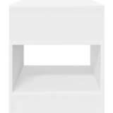  Konačna Stolić Bijelo 40,5 x 40 x 45 cm Konstruirano drvo | Eponuda.com