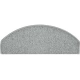  Prostirke za stepenice 30 kom 65x24x4 cm svijetlo sive poluokrugle velike | shoptok.hr