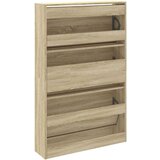 vidaXL omarica za čevlje sonoma hrast 80x21x125,5 cm inženirski les | Shoptok.si