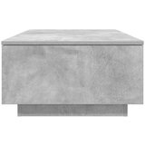  Klubska miza Betonsko siva 95 x 55 x 31 cm Konstruiran les, (5000121398) | Shoptok.si