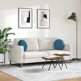 Jastučići za sjedenje 2 pcs Plava Ø 40 x 13 cm Baršun | shoptok.hr