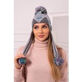 Kesi Women's cap Eunika K322 graphite with long ears | shoptok.hr
