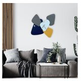 WALLXPERT dekorativni metalni zidni sat asr 1 multicolor | ePonuda.com
