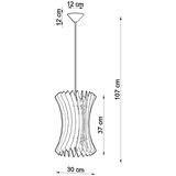  SL.0642 - visilica na sajli ORIANA 1xE27/60W/230V | Eponuda.com