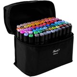  Set dvostranih alkoholnih markera, 80 boja | shoptok.hr