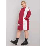 RELEVANCE Tunic-RV-TU-7222.80P-burgundy | Shoptok.si