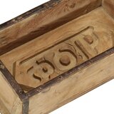  Pladnji 4 kosa 30x15x9 cm Trdni les Odklenjen | Shoptok.si