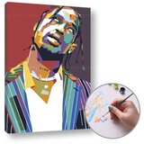  Slikanje po številkah TRAVIS SCOTT - Level Starter (set za) Cene