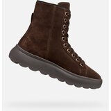 Geox Spherica EC4.1 Women's Ankle Boots Dark Brown - Ladies Cene
