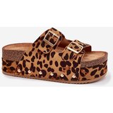 Boto Women's sandals with buckles on a massive platform leopard Odisene | ePonuda.com