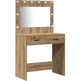  3-delni komplet toaletne mizice iz umetnega hrasta, (22055014) | Shoptok.si
