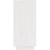  Komode 2 kom bijele 31,5 x 34 x 75 cm od masivne borovine | shoptok.hr