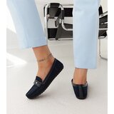Gemre Navy blue fabric loafers Fombio | Shoptok.si