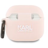 Karl Lagerfeld ETUI SILIKONSKI OVITEK ZA AIRPODS 4 ROZA 3D CHOUPETTE, (21974966) | Shoptok.si