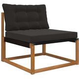  Zunanja blazina za kavč 2 pcs Črna Poliester, (5000202310) | Shoptok.si