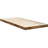  Krevet s daskama Dimljeni hrast 75 x 190 cm Konstruirano drvo | shoptok.hr