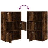 Ormarić za pohranu boja dimljenog hrasta 60 x 29 5 x 90 cm | shoptok.hr
