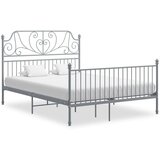  Za krevet sivi metalni 140 x 200 cm | shoptok.hr
