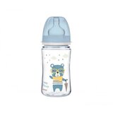 Canpol baby flasica 240ml siroki vrat, pp - bonjour paris 35/232 blue ( 35/232_blu ) 35/232_blu
