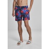 Urban Classics PatternSwim Shorts Blue/red | shoptok.hr