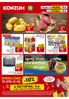 Konzum kataloška akcija