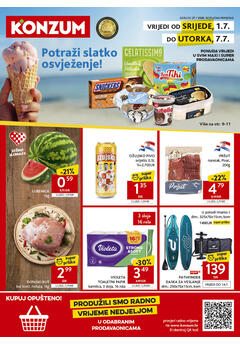Konzum kataloška akcija