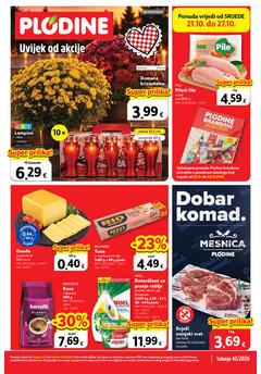 Plodine katalog - Tjedna akcija